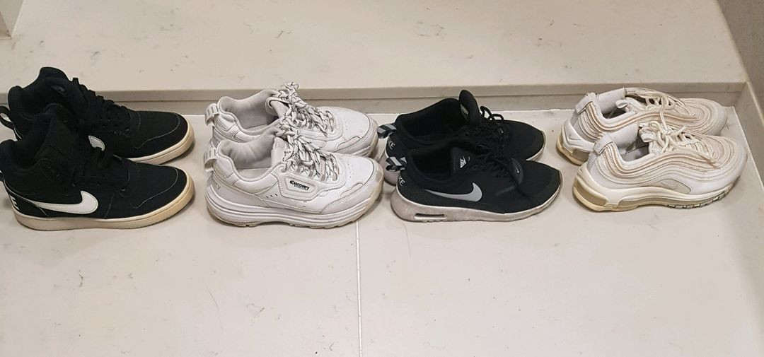 나이키 아디다스 휠라 디스커버리 k2 신발 운동화 팝니다신발장 정리하며 판매 합니다--0