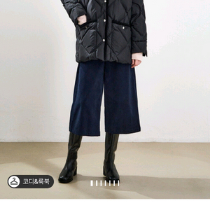 시스템 여성 다운 패딩 자켓 한섬 타임 랑방 더캐시미어