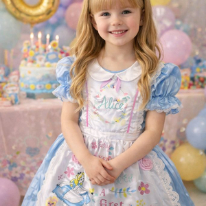 디즈니 앨리스원피스 빈티지원피스