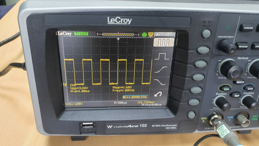 Lecroy Waveace 102 오실로스코프 르크로이 Oscilloscope 프로브 2개 포함--5