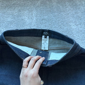 A.P.C. 데님 스커트 34사이즈