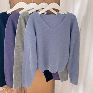 브이넥 니트 새상품