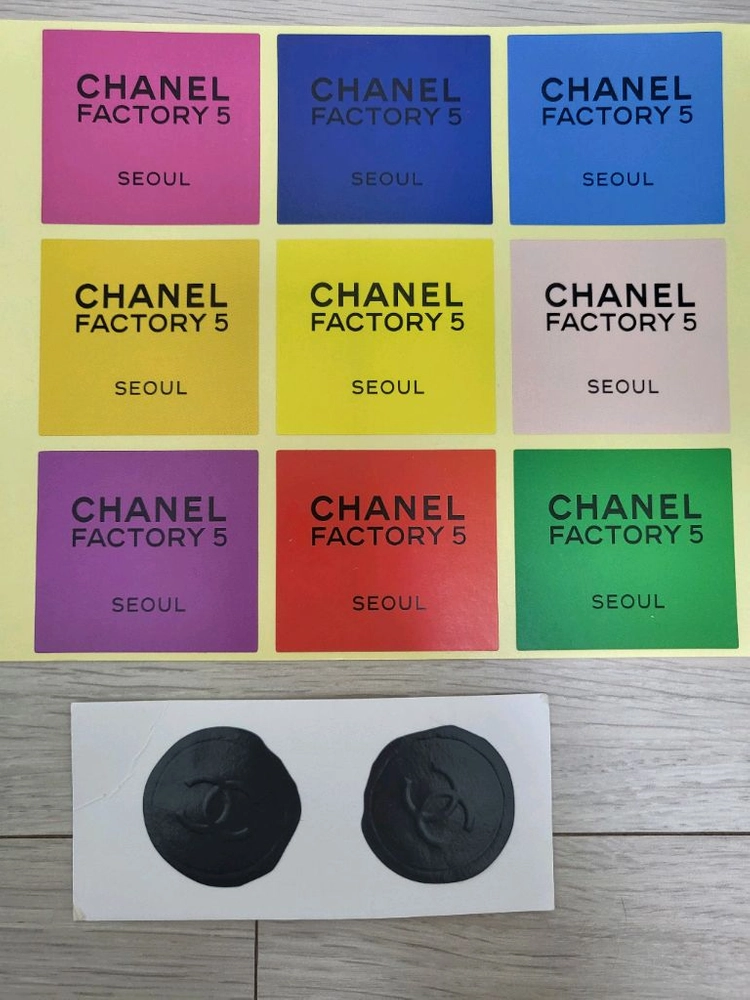 정품) 샤넬 스티커 도어카드 책갈피 북클립 (코스메틱) 이미지