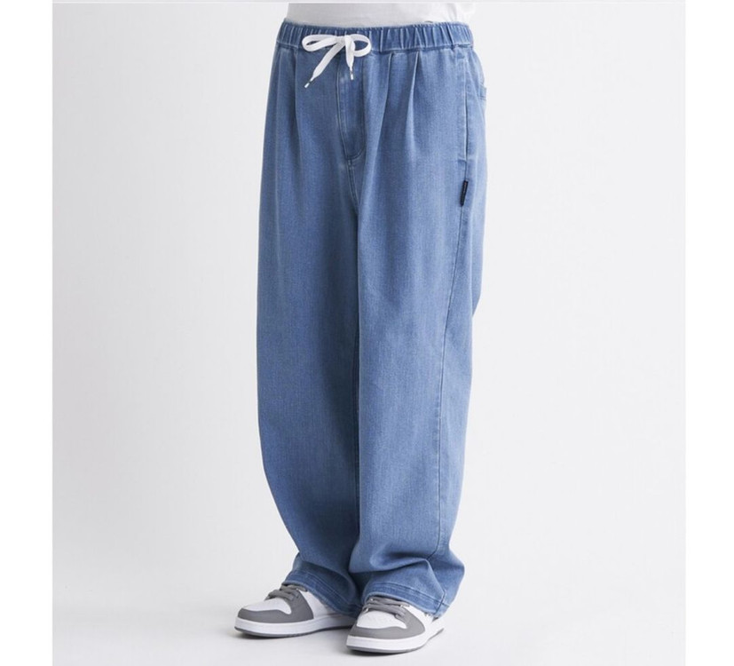 DC 슈즈 남성 와이드 데님 팬츠--5