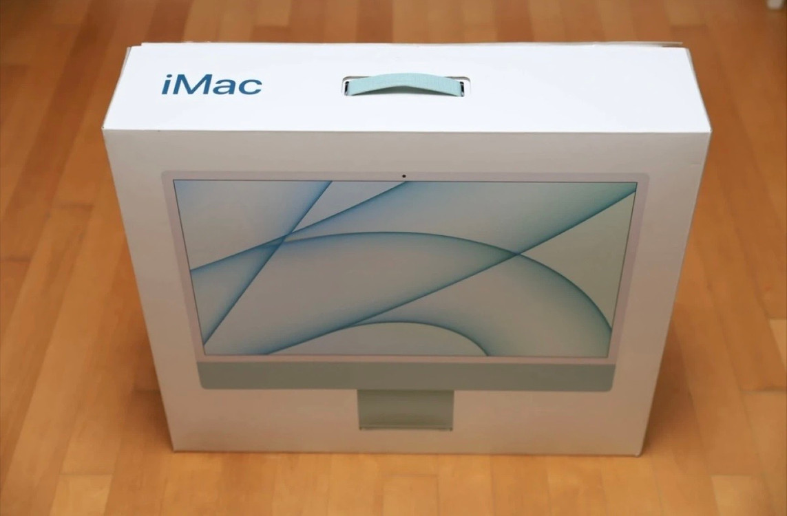 아이맥 24 민트 S급 박스 풀세트 판매합니다. (SSD 512GB / RAM 8GB) 이미지