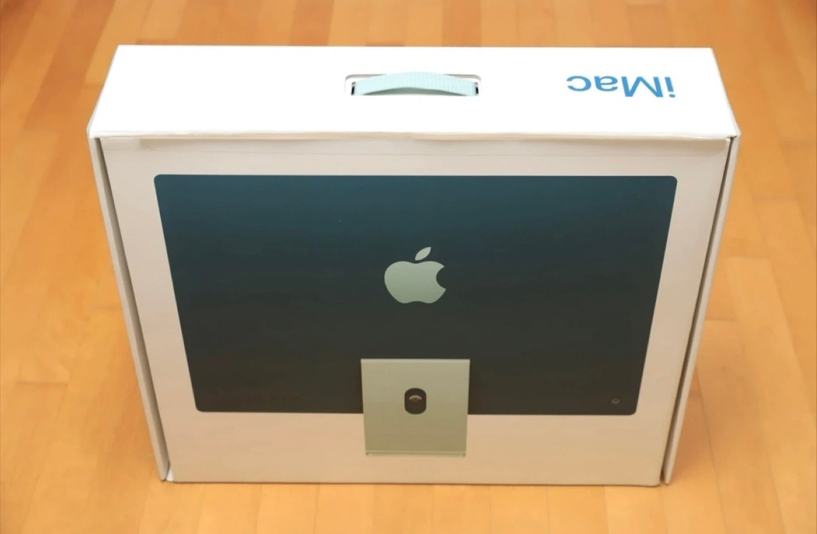 아이맥 24 민트 S급 박스 풀세트 판매합니다. (SSD 512GB / RAM 8GB) 이미지