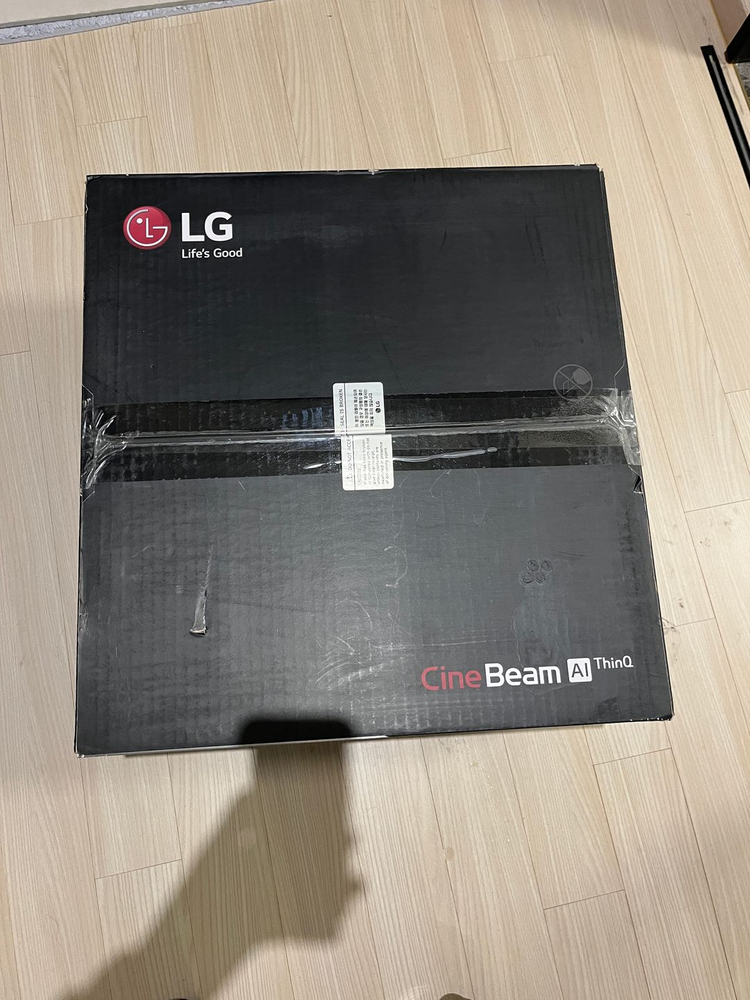 lg 시네빔 hu810pw 4K 빔프로젝터--2