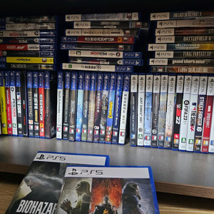 게임 콘솔 ps4 ps5 게임 타이틀 모음 이미지