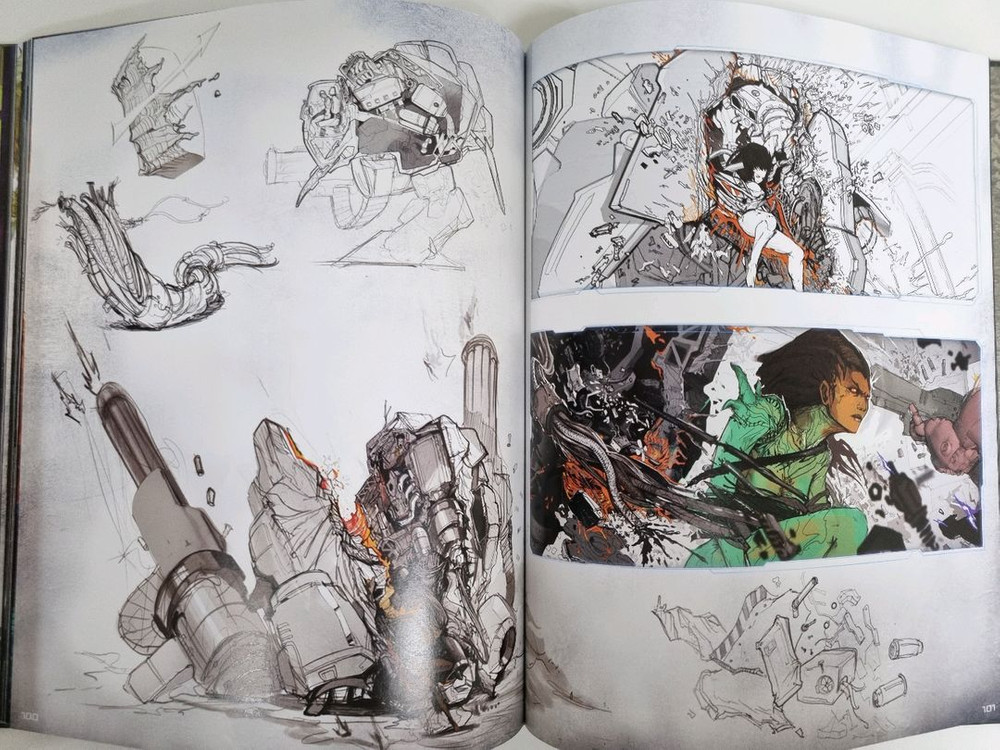 스타크래프트2 컨셉 아트북 이미지