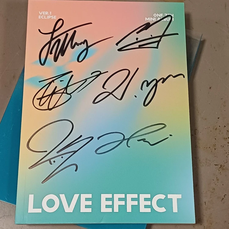 (중고CD) 온앤오프 - 미니7집 LOVE EFFECT 이클립스버전 친필싸인음반 이미지