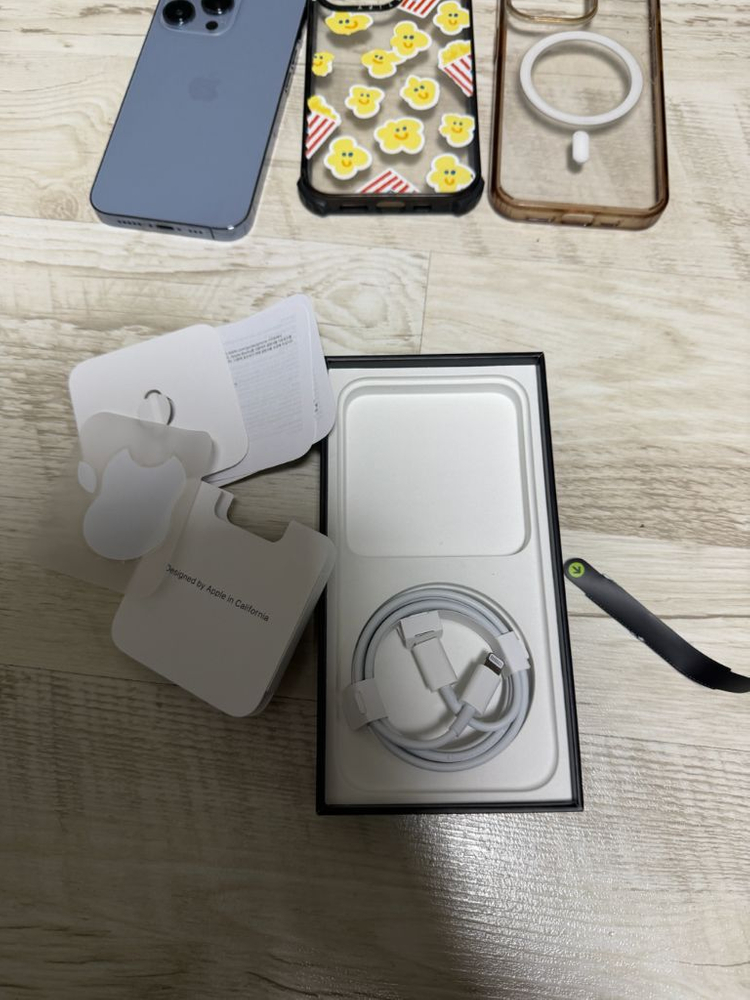 구성많은 아이폰 13프로 256g 시에라블루 이미지