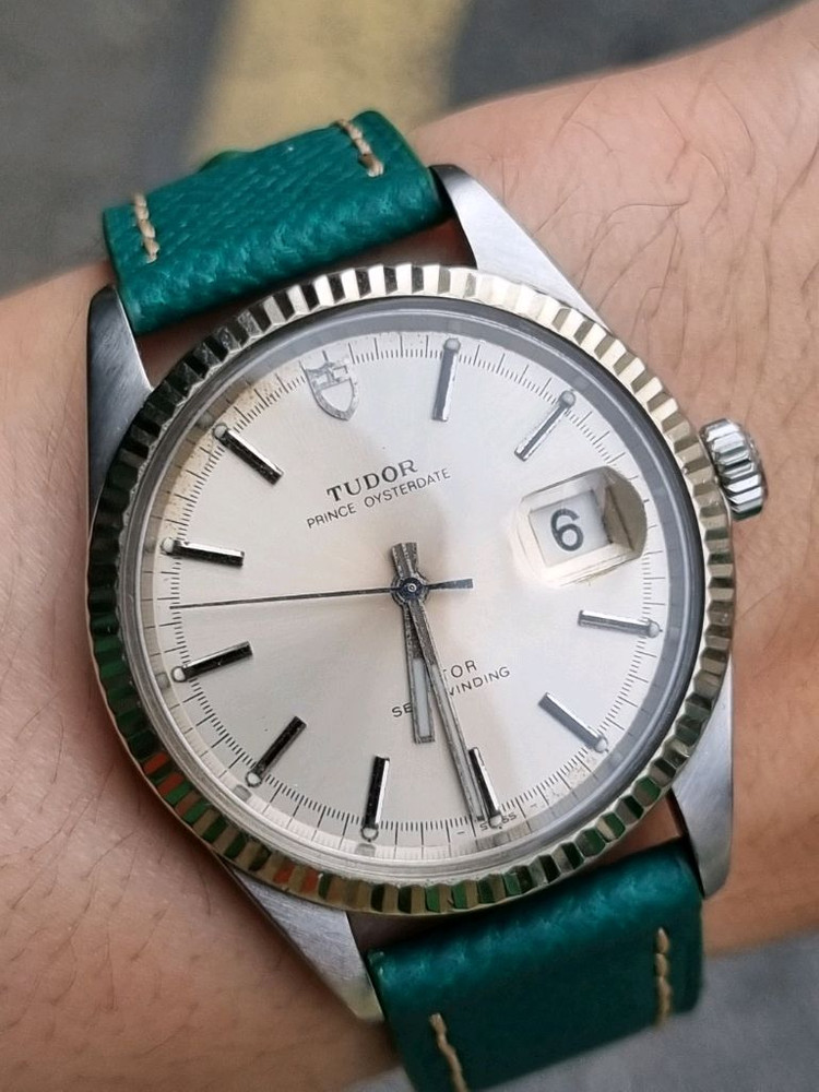 빈티지 튜더 90814 점보 프린스 오이스터데이트 시계 이미지