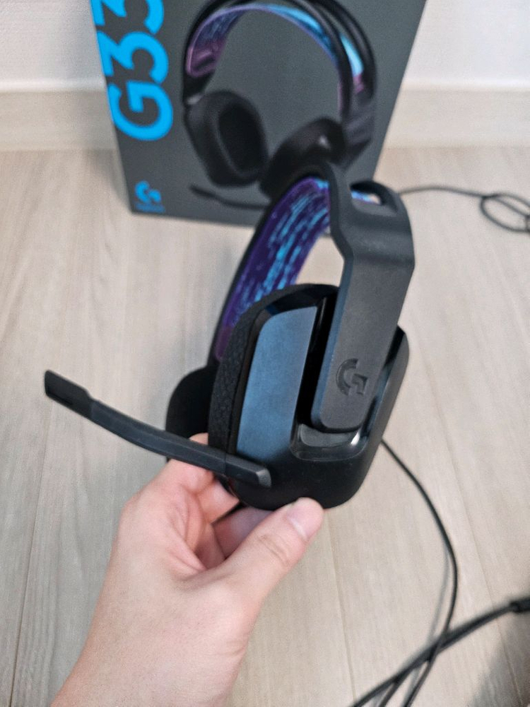 로지텍 g335 헤드폰--1