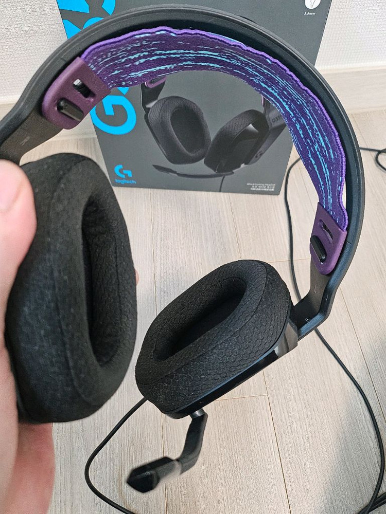 로지텍 g335 헤드폰--2