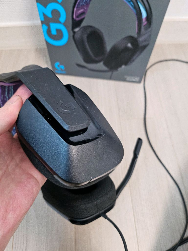 로지텍 g335 헤드폰--3