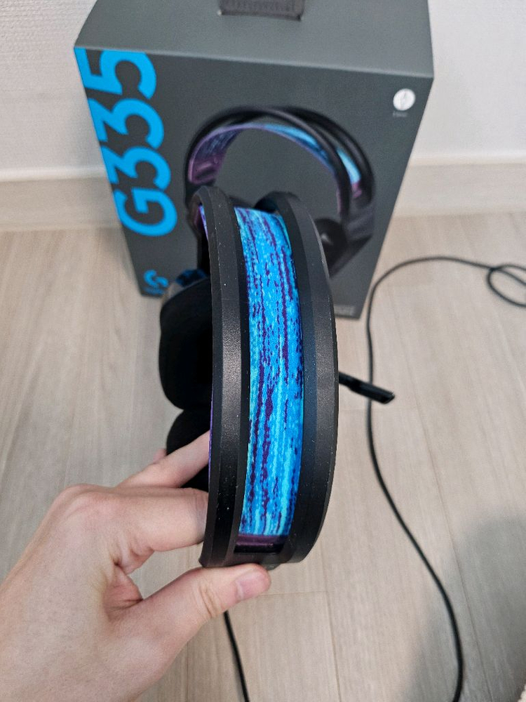 로지텍 g335 헤드폰--5