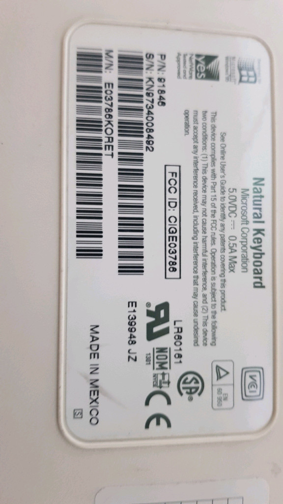 마이크로 빈티지 키보드 이미지