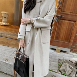 [[새제품[[ 오트밀 자타라 핸드메이드 코트 ]] 이미지