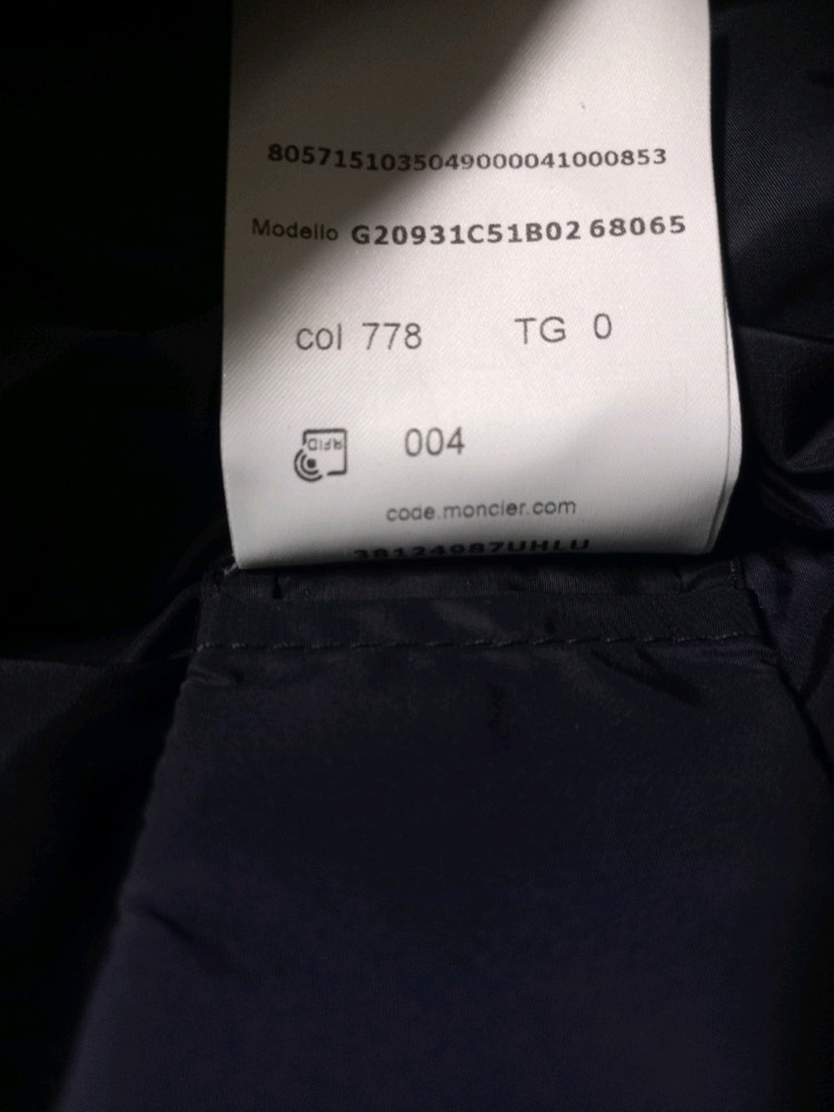 몽클레어 클로에 진네이비0 (44,85) 이미지