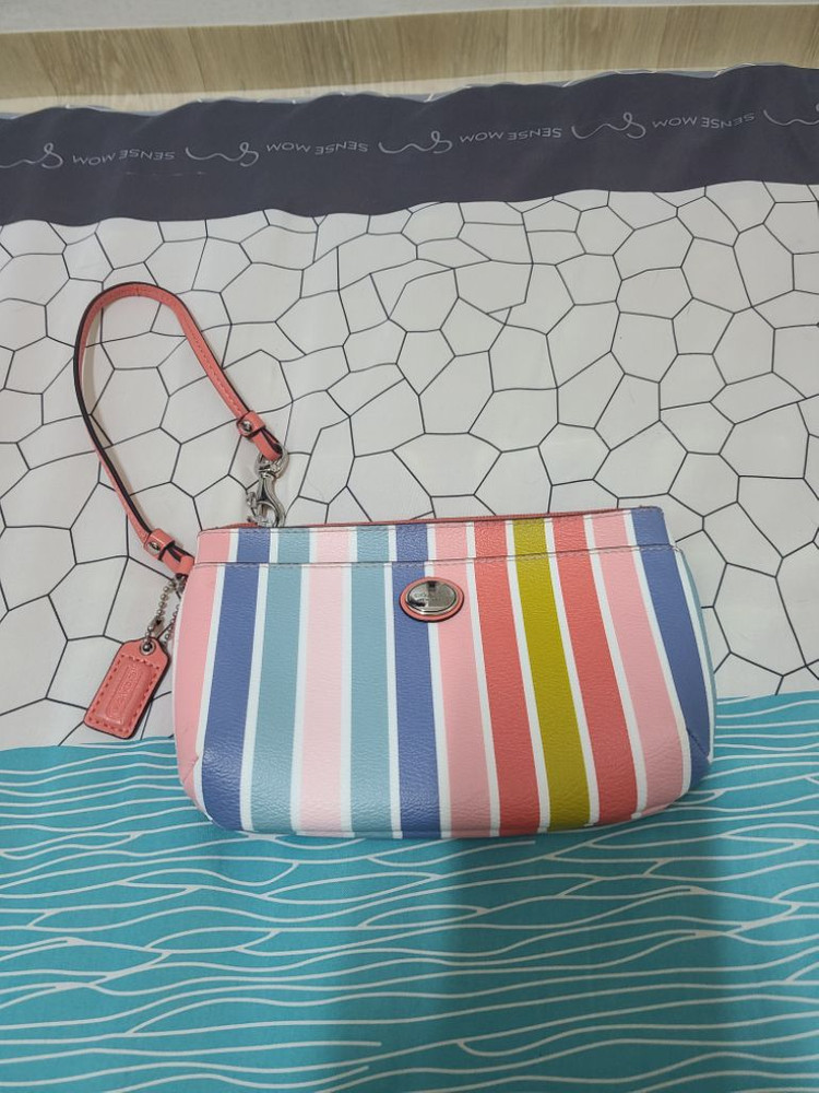 코치 파우치 손목지갑 미니 가방--8