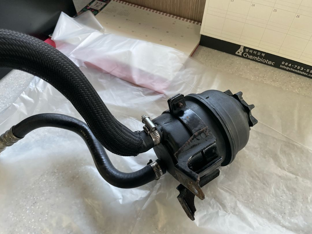 bmw e53 x5 파워오일리저통/호수--2