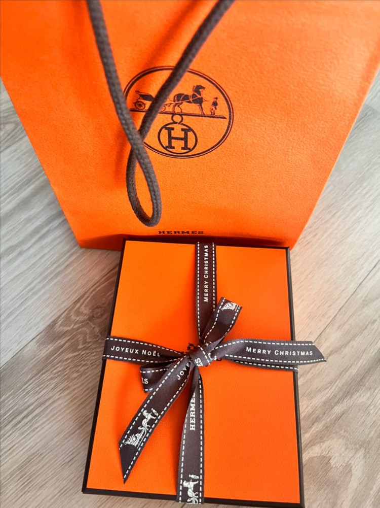 에르메스 팝아슈목걸이 블랑로골--1