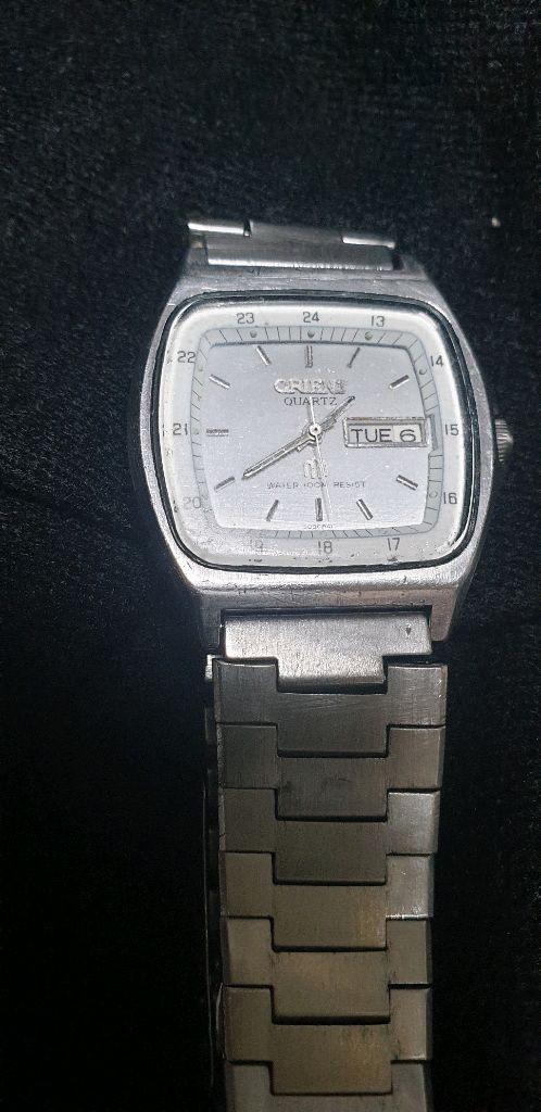 빈티지 오리엔트 쿼츠시계 핍니다--2