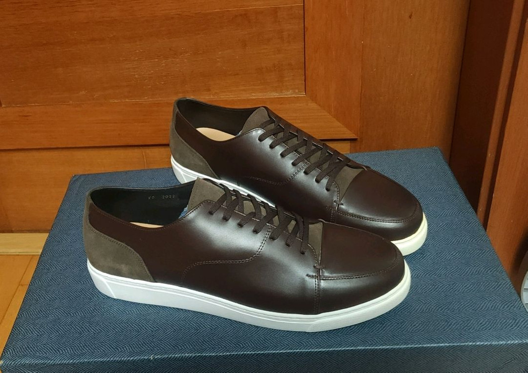 헤리티지 가죽 국산 280 스니커즈 새상품 운동화--2