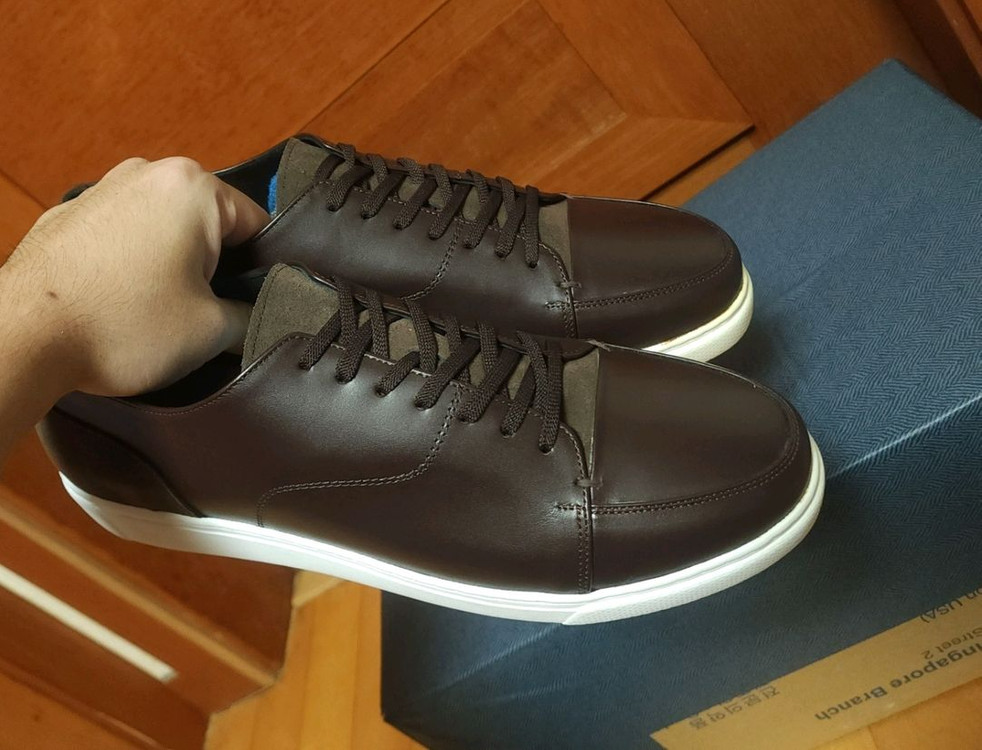 헤리티지 가죽 국산 280 스니커즈 새상품 운동화--5