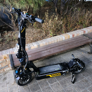 위페드 폴드2 듀얼전동 킥보드 팝니다.