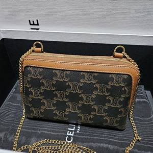 셀린느 트리옹프 체인 클러치