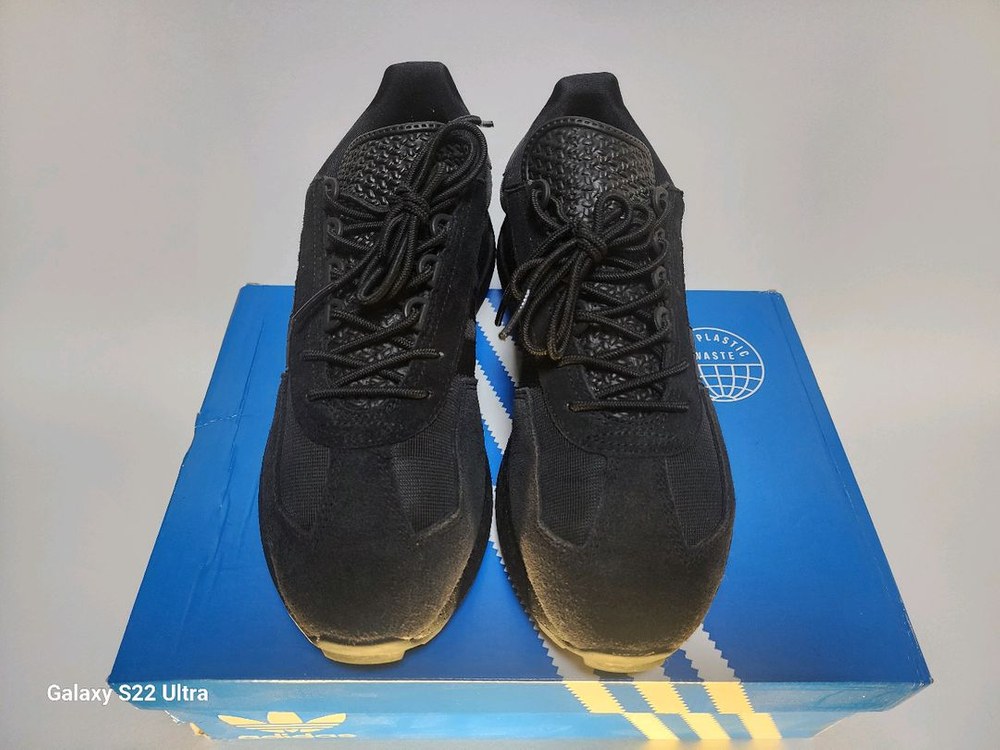 아디다스 Retropy E5 블랙 운동화 275mm--5