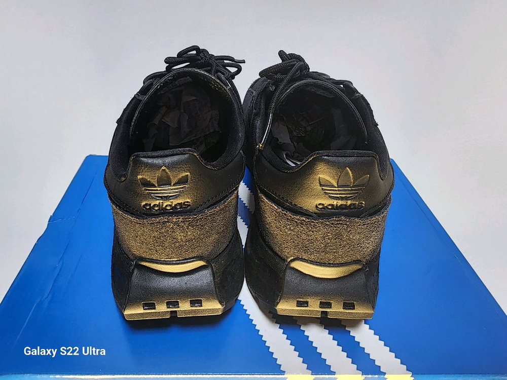 아디다스 Retropy E5 블랙 운동화 275mm--6