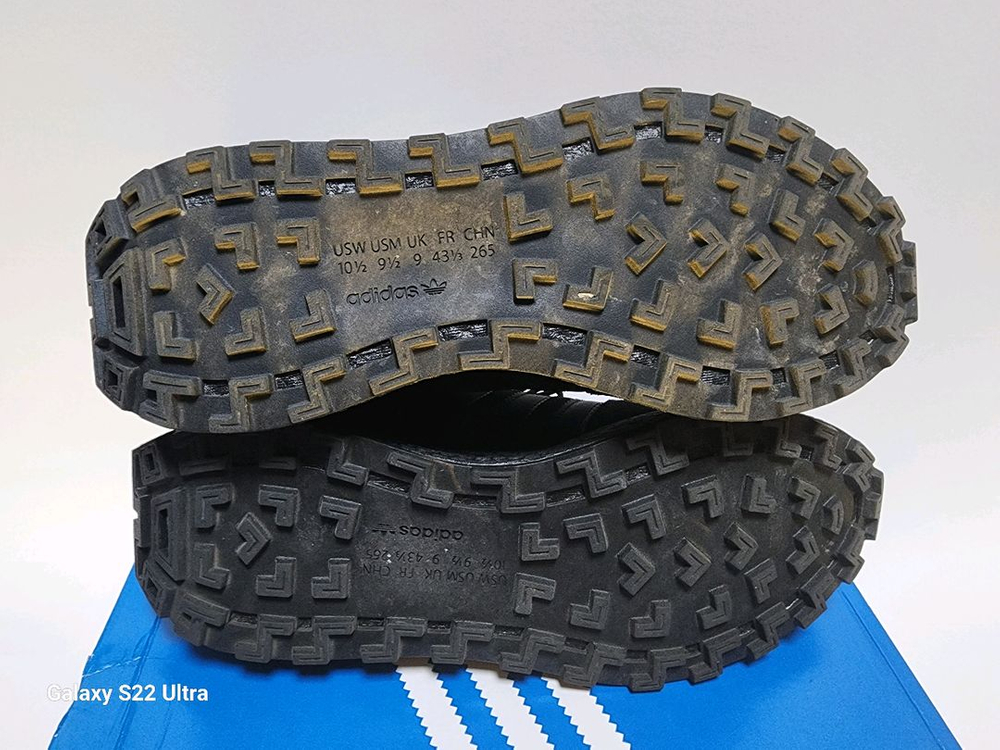 아디다스 Retropy E5 블랙 운동화 275mm--7