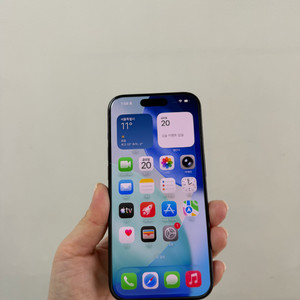 (부산중고폰) 아이폰15프로 블랙 256기가 공기계 판매해요