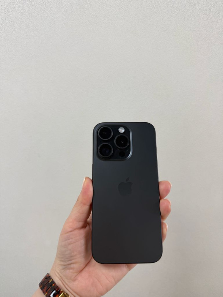 (부산중고폰) 아이폰15프로 블랙 256기가 공기계 판매해요--1