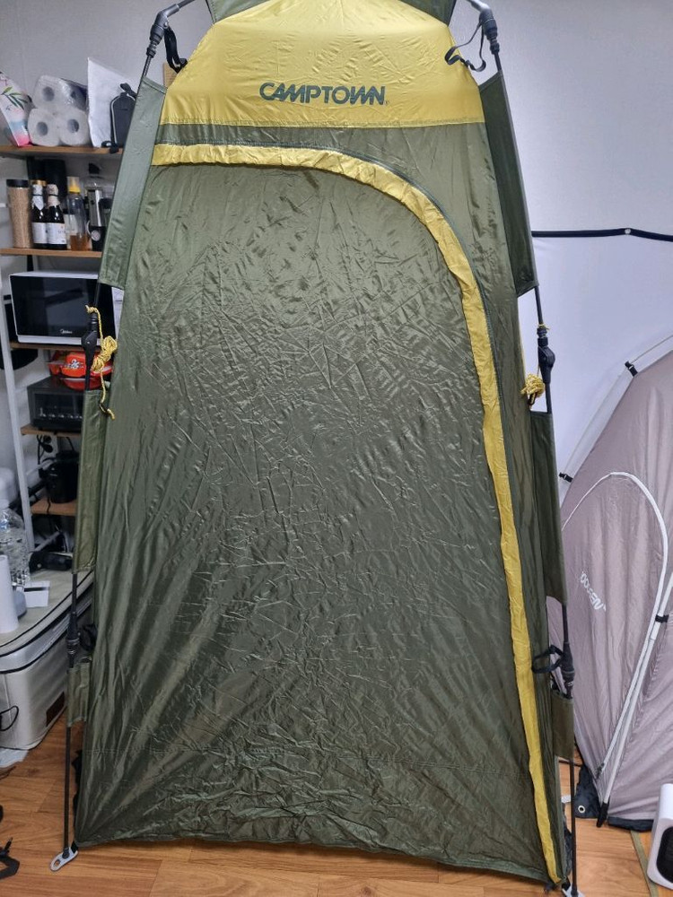 캠프타운 자동 샤워텐트 프라이빗 쉘터 낚시텐트--4