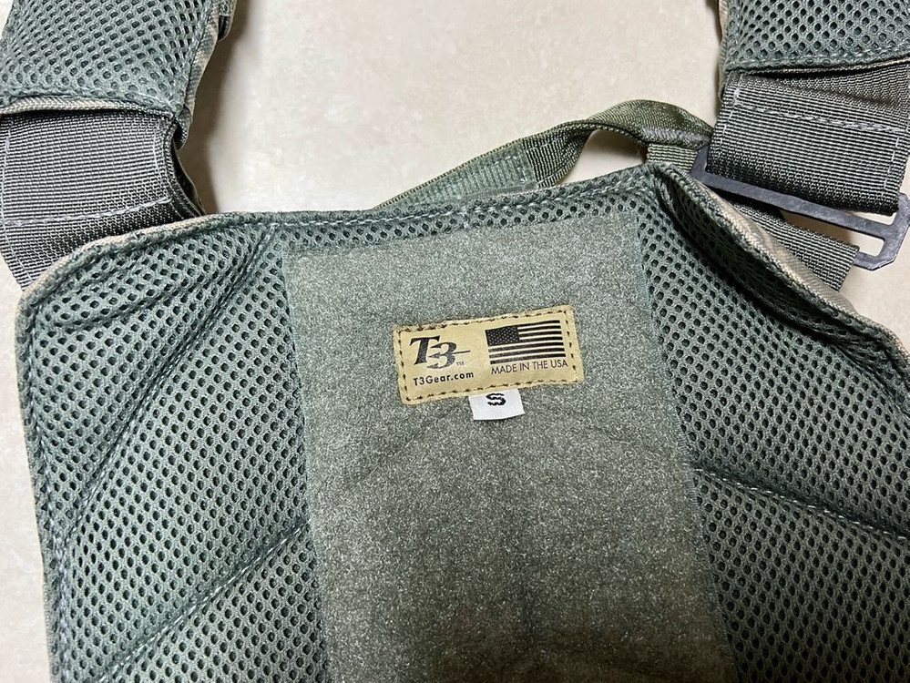 T3 gear 플레이트 캐리어(전술조끼,방탄복), s--5