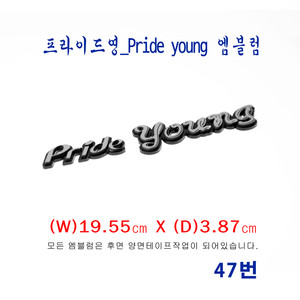 (47번) 프라이드영_Pride young 엠블럼 이미지