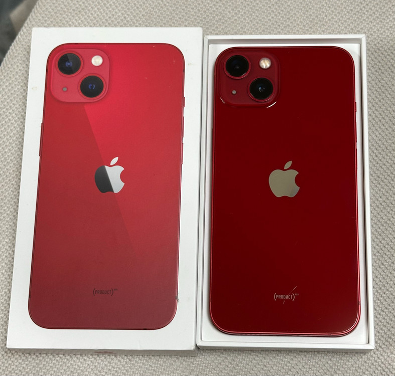 미니x) 아이폰13 레드 128 배터리100 팝니다--0