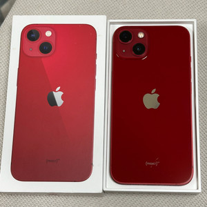 미니x) 아이폰13 레드 128 배터리100 팝니다