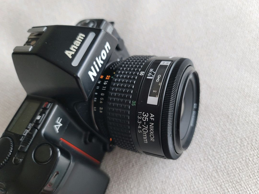 니콘 801s 필름카메라 + 렌즈--2
