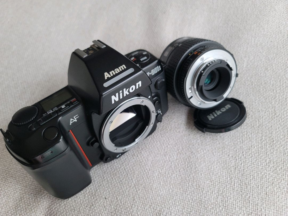 니콘 801s 필름카메라 + 렌즈--5