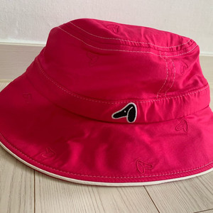 56cm-루이까스텔 버킷햇 모자 핑크