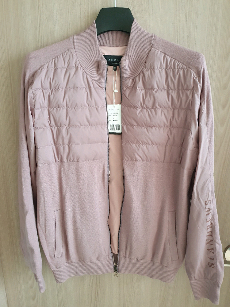 세인트앤드류스 골프 구스다운 방풍 풀집업 자켓 (새제품)--1