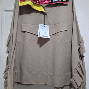 정품 럭키슈에뜨 프릴 아노락 점퍼(택달린새상품)