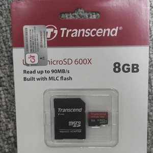 트랜센드 micro SD Ultimate 600X (8GB)
