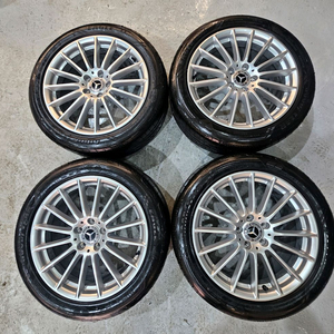 벤츠 E클래스 18인치 순정 휠타이어 임판급 판매 이미지