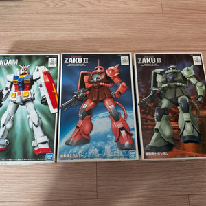 FG 건담 샤아 자쿠 사병 자쿠 세트 미개봉