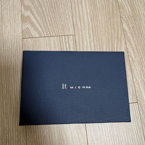 잇미샤 네이비 가죽 카드지갑 + 목걸이 일괄